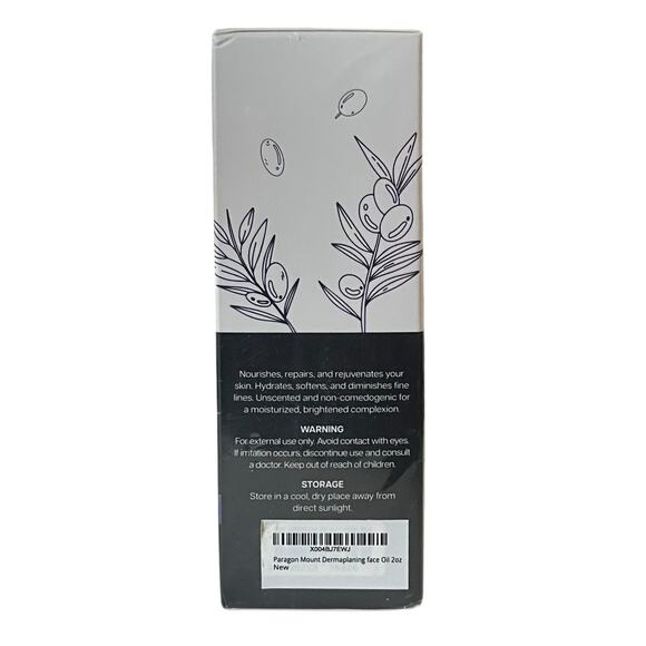 Dermaplane Facial Oil Blend Smooth Razor Glide Pre + Post Hair Removal 2oz - Picture 3 of 5